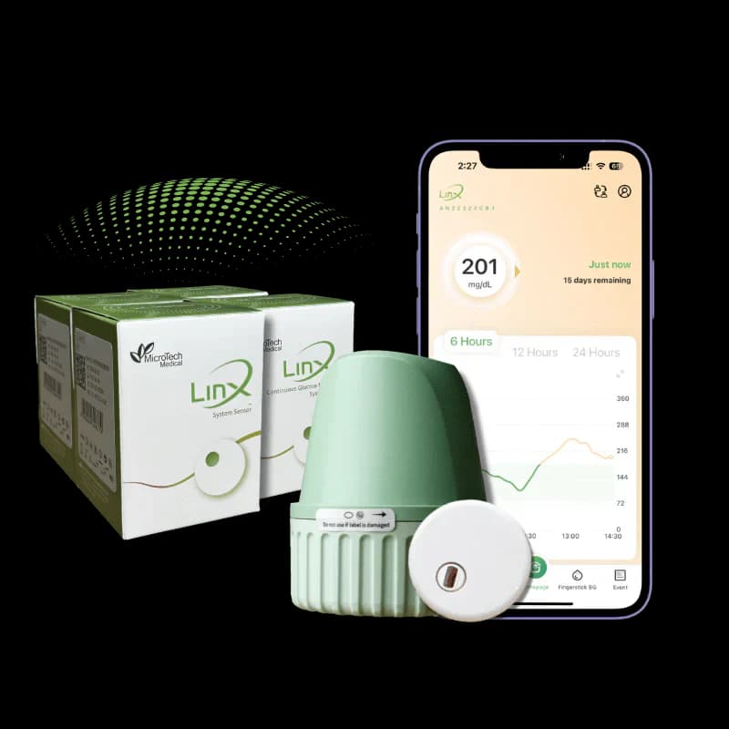 LinX CGM Smart Continuous Glucose Monitoring