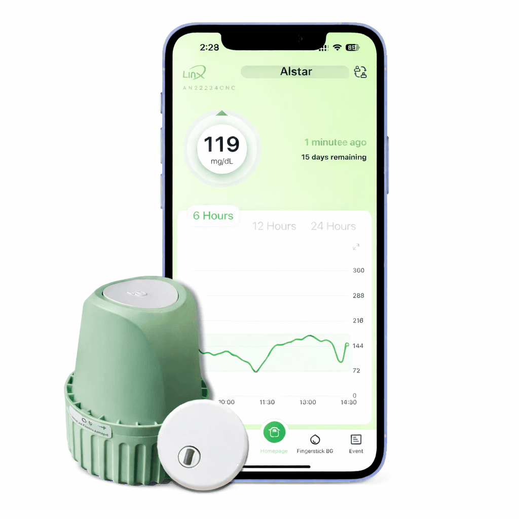 LinX CGM Smart Continuous Glucose Monitoring